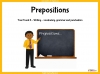 Prepositions - Years 5 and 6 Teaching Resources (slide 1/22)